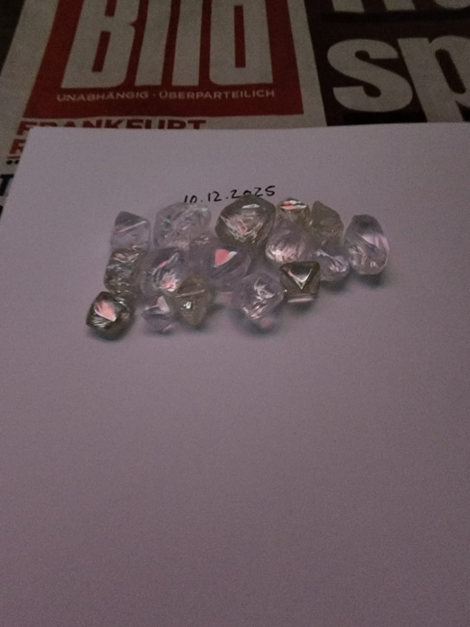 Surové diamanty — kolekce